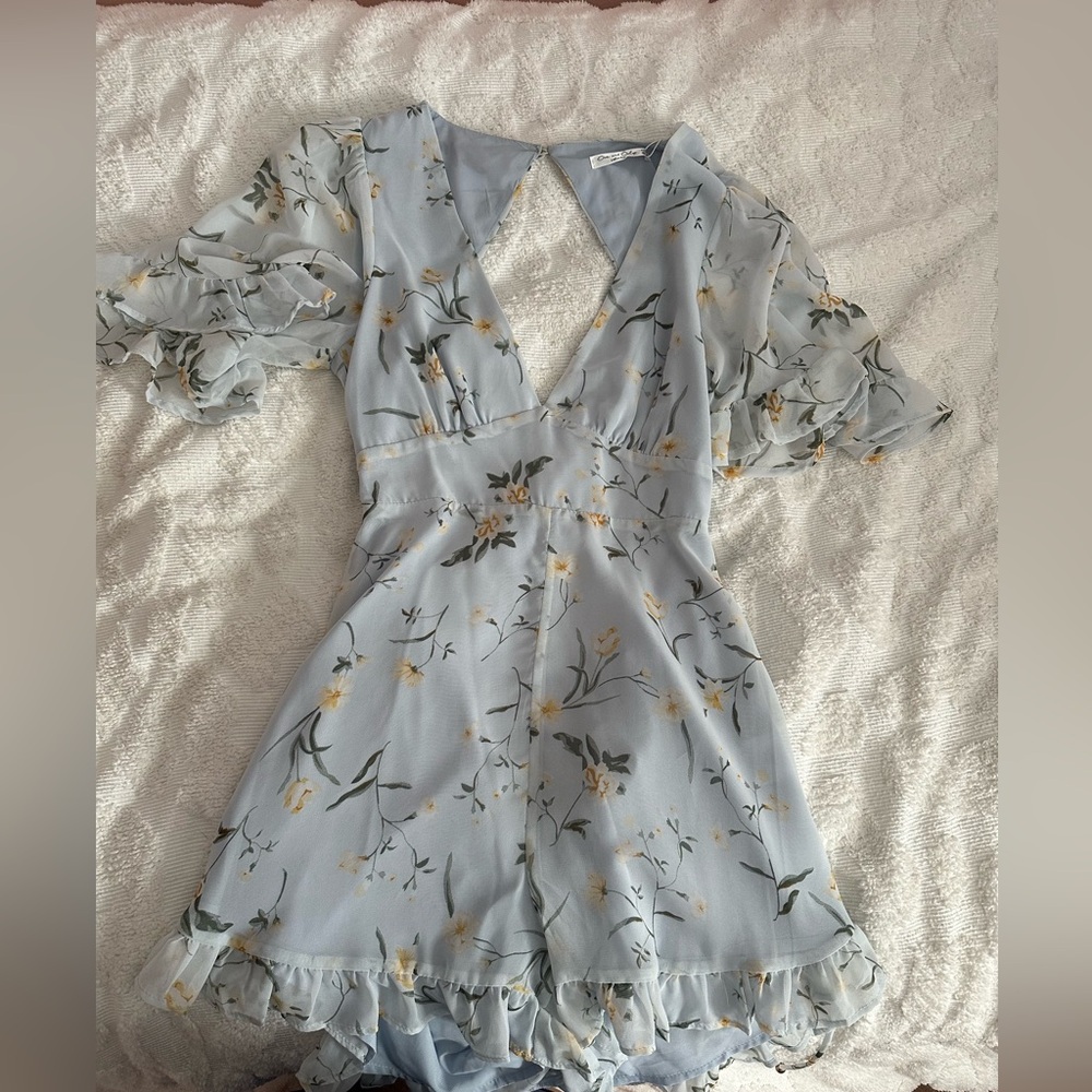 One and Only Brand, Blue Romper Unworn, Size Medium